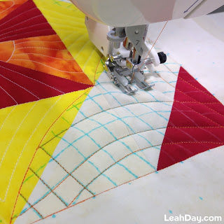 walking foot quilting | Machine Quilting Block Party